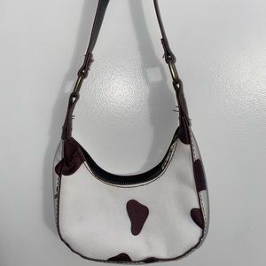 Cow Print Mini Bag + Pink Fashion Mini Shoulder bag